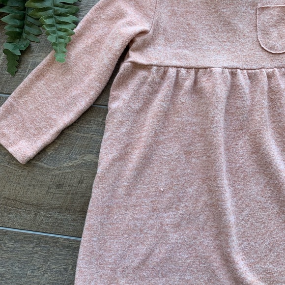 Zara BabyGirl Pink Sweater Dress - Picture 4 of 8